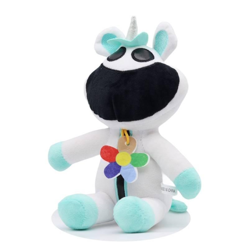 Мягкие игрушки Poppy Playtime Smiling Critters 30 см фиолетовые в лежачем положении супермягкий короткий плюш коллекция животных