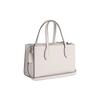 Coach Nina 25 Magnetic Snap Refined Calfskin Shoulder Crossbody Handbag Medium Women Handbag Silver Chalk CR097-SVHA
