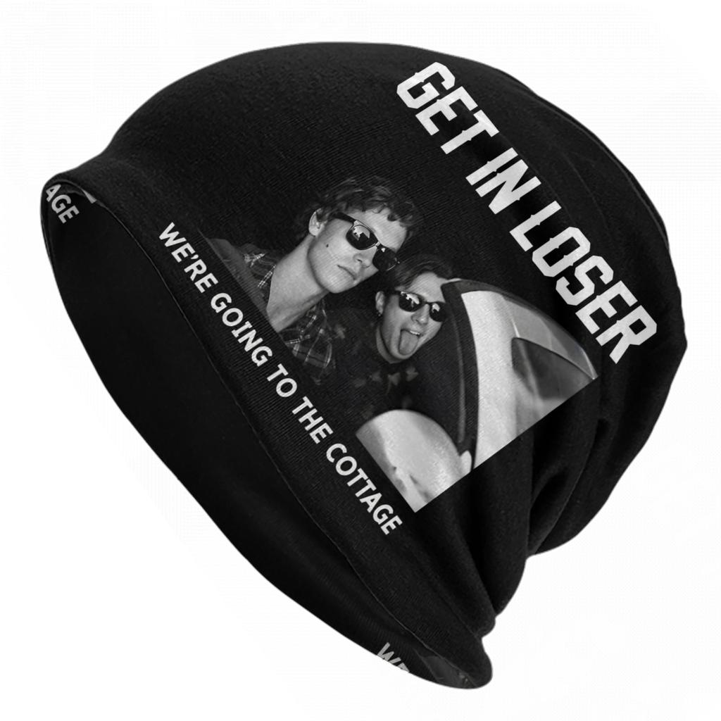 Minnesota Rebel loon vintage Skullies Beanies Hats  Spring Unisex Women Street Caps Warm Multifunction Bonnet Hat