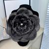 Evening Dress Artificial Peony Large Flower Patch Multi-layer Chest Flower Clothing Patch Black 3D Clothes Appliques Sewing