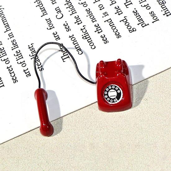 Мини-телефон Модель Кукольный Дом Миниатюрный Ретро Сплав Стационарный Телефон