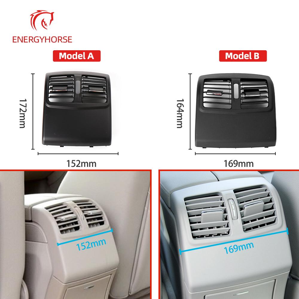Новая задняя центральная консоль, вентиляционная решетка для кондиционирования воздуха, рамка для выхода воздуха, подходит для Mercedes Benz W212 E Class