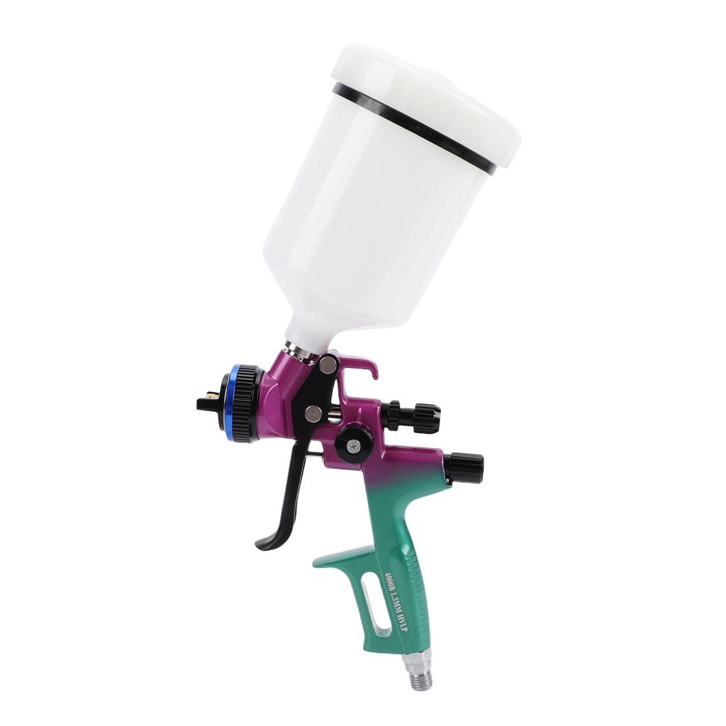HVLP Spray Kit Professional Paint Sprayer for Furniture Wall Art Projects Painting with 600ml Cup 1.3mm Nozzle