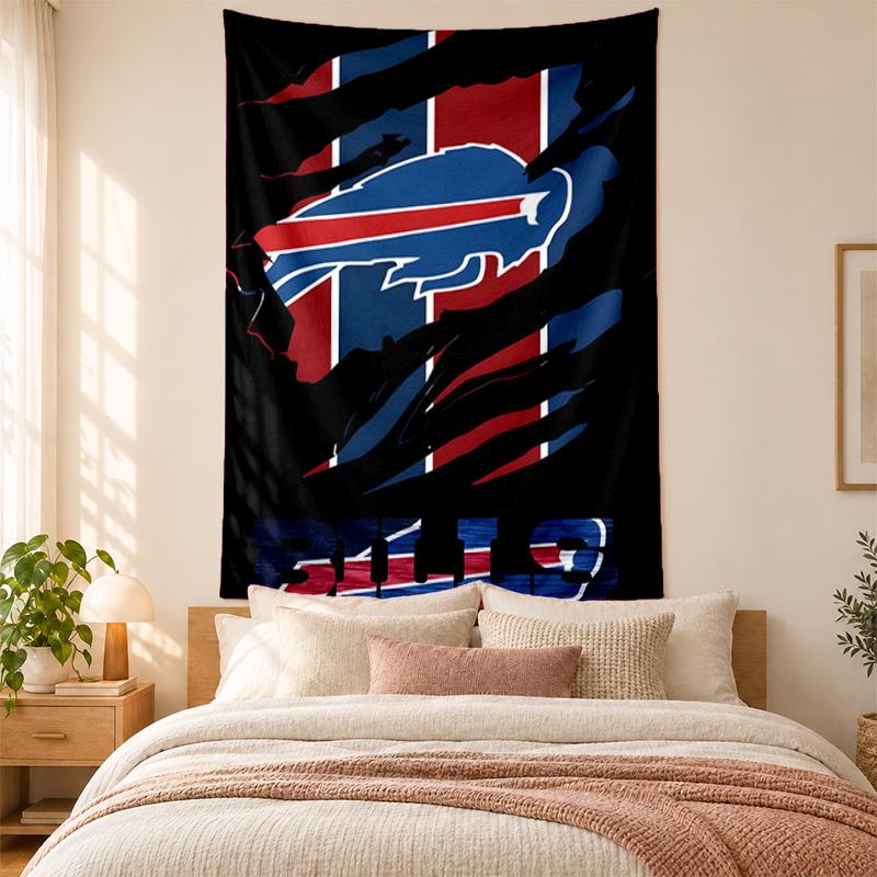 Buffalo Bills Tapestry highquality for decorating living room bedroom dorm walls ideal as bedroom wallart orholiday gift