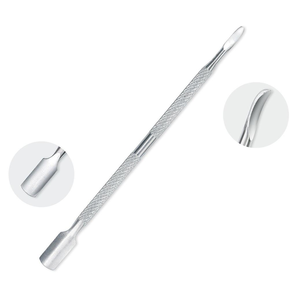 LINMANDA Cuticle Pliers with Cuticle Pusher Stainless Steel Cuticle Remover and Trimmer Perfect For Fingernails and Toenails