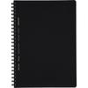 KOKUYO Note Soft Ring Notebook Business 70 Sheets A5 B Lined Black Su-SV437B-D