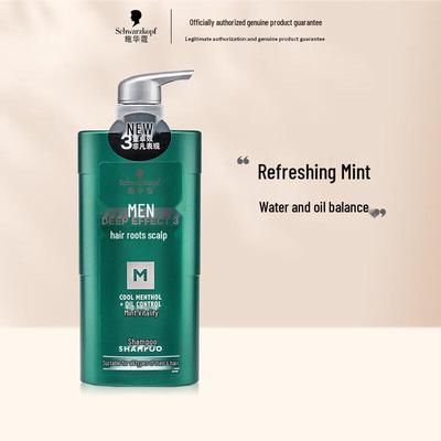 Шампунь Schwarzkopf Men's Mint Vitality против перхоти и для контроля жирности