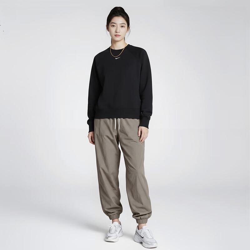 Nike Женская зимняя флисовая толстовка-пуловер