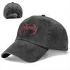 American Death Metal Band Logo Music Unisex Baseball Cap Obituary Distressed Washed Hats Cap Outdoor Activities Snapback Cap