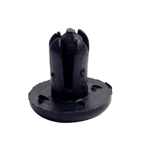 100 шт. автомобильные пластиковые заклепки 6 мм крепеж с отверстием для крыла бампера зажимы