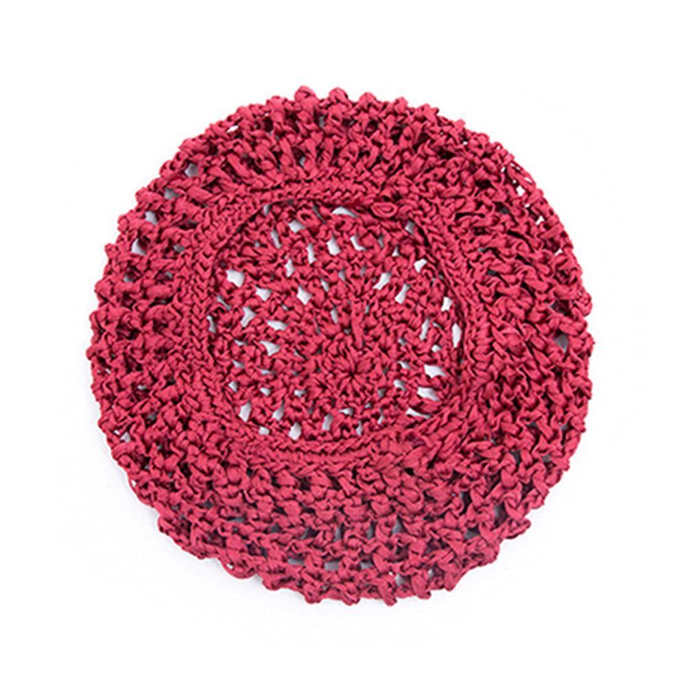 Мягкая вискозная трикотажная сетка для волос, тонкая/редкая сетка, работа крючком, снуд для пучка, для бортпроводниц, медсестер