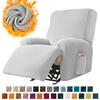 Solid Velvet Recliner Armchair Cover Non Slip Lazy Boy Cat Dog Single Sofa Covers Elastic Soft All -Inclusive Couch Slipcover