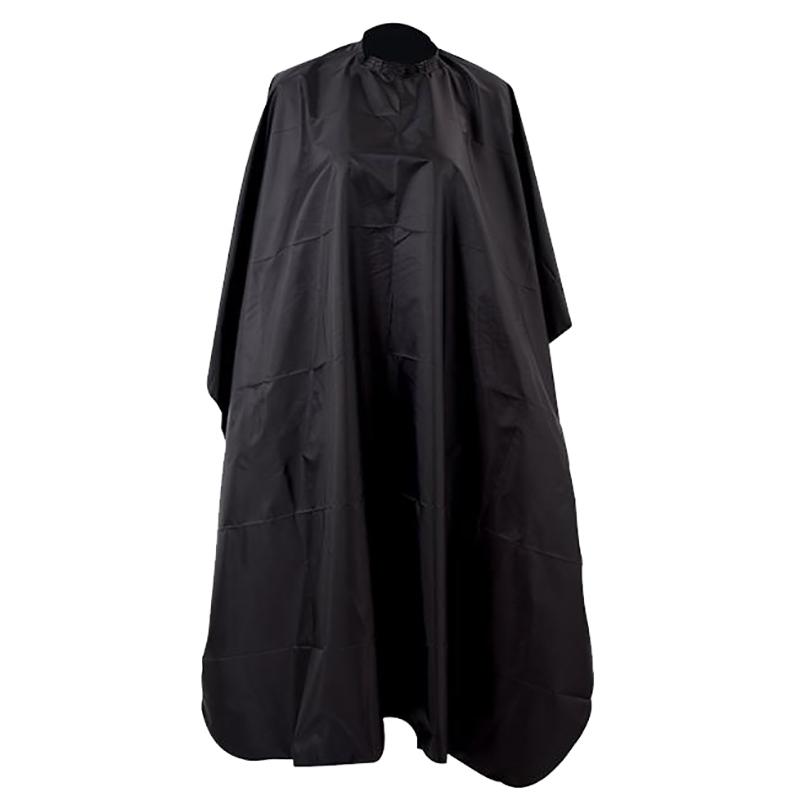 1 шт., унисекс, для взрослых и детей, парикмахерская накидка, накидка для стрижки, парикмахерский халат, черный