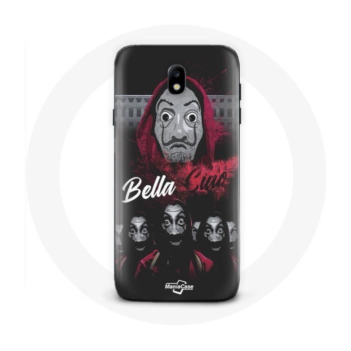 Coque pour Samsung Galaxy S4 La casa de papel bella ciao logo
