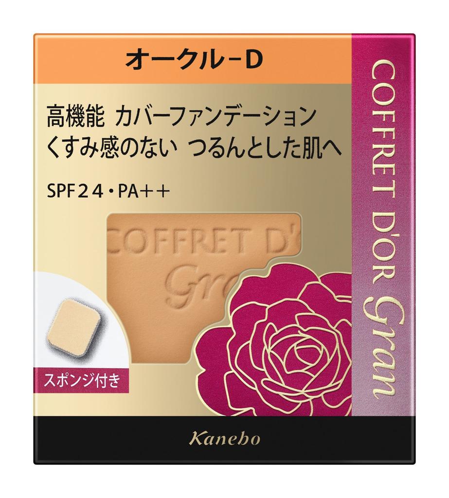 Coffret Grand Foundation Cover Fit Pact UV2 Охра D d'Or SPF24/PA++ 10,5 г
