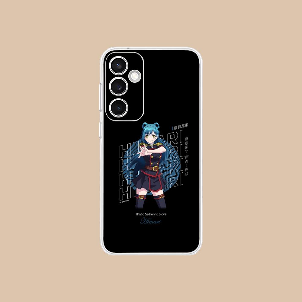 Чехол для телефона Mato seihei no slave Himari для Samsung Galaxy S25 S24 S23 S22 S21Plus FE Ультрапрозрачный Цветной Чехол Красивый Чехол