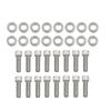 BBC INTAKE MANIFOLD BOLTS STAINLESS STEEL KIT Replacement for CHEVY GM 396 402 427 454 BIG BLOCK