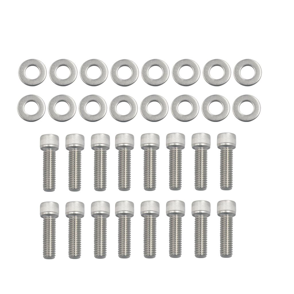 BBC INTAKE MANIFOLD BOLTS STAINLESS STEEL KIT Replacement for CHEVY GM 396 402 427 454 BIG BLOCK