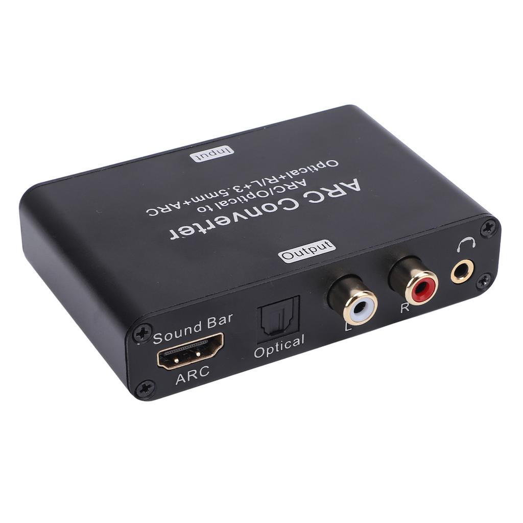 HD Multimedia Interface ARC Converter 192KHz DAC Digital To Analog Converter 3.5mm Jack for TV