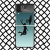 Basketball Basket Sports Phone Case For Samsung Z Flip 7 6 5 4 3 Galaxy ZFLIP7 ZFlip6 5G Flip5 Flip4 Flip3 5g Black Hard Cover