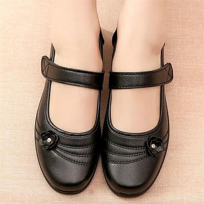 Женская обувь, горячая распродажа, женские туфли на плоской подошве с пряжкой и ремешком, модные повседневные туфли на плоской подошве с цветочным принтом, женские туфли высокого качества на плоской подошве с низким каблуком