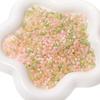 4 мм бусины Aurora Cat's Eye Millet, стеклянные круглые бусины, самодельные бусины для нанизывания вручную, аксессуары для браслета-цепочки для сотового телефона, бусины свободного покроя, прекрасный цвет