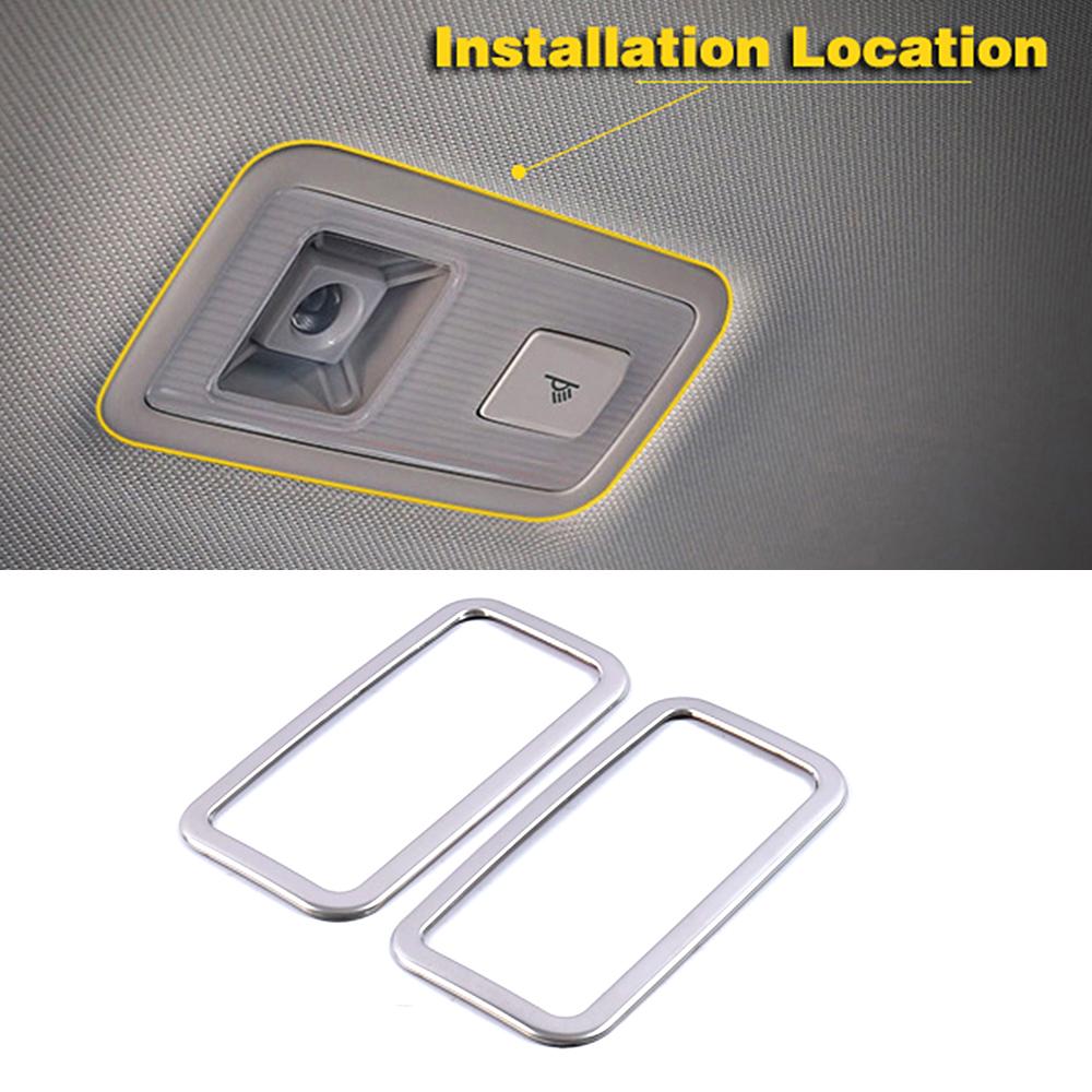Для Volkswagen VW Tiguan MK2 2017-аксессуары для интерьера из нержавеющей стали, центральная консоль, матовое серебро, украшение