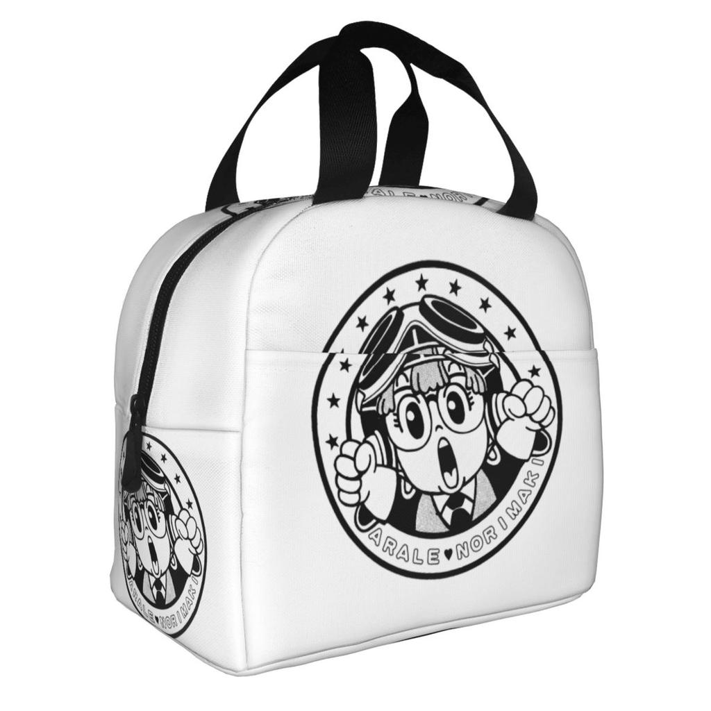 Индивидуальные японские термоизолированные ланч-сумки Arale Norimaki из Dr. Slump, портативные женские сумки-тоуты для обеда, школьные многофункциональные пищевые контейнеры