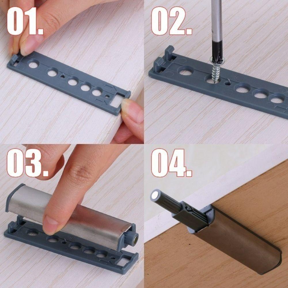 1/3 шт. Противоударный дверной стопор, буфер, нержавеющая сталь, сенсорный демпфер, ящик, шкаф, отбойник