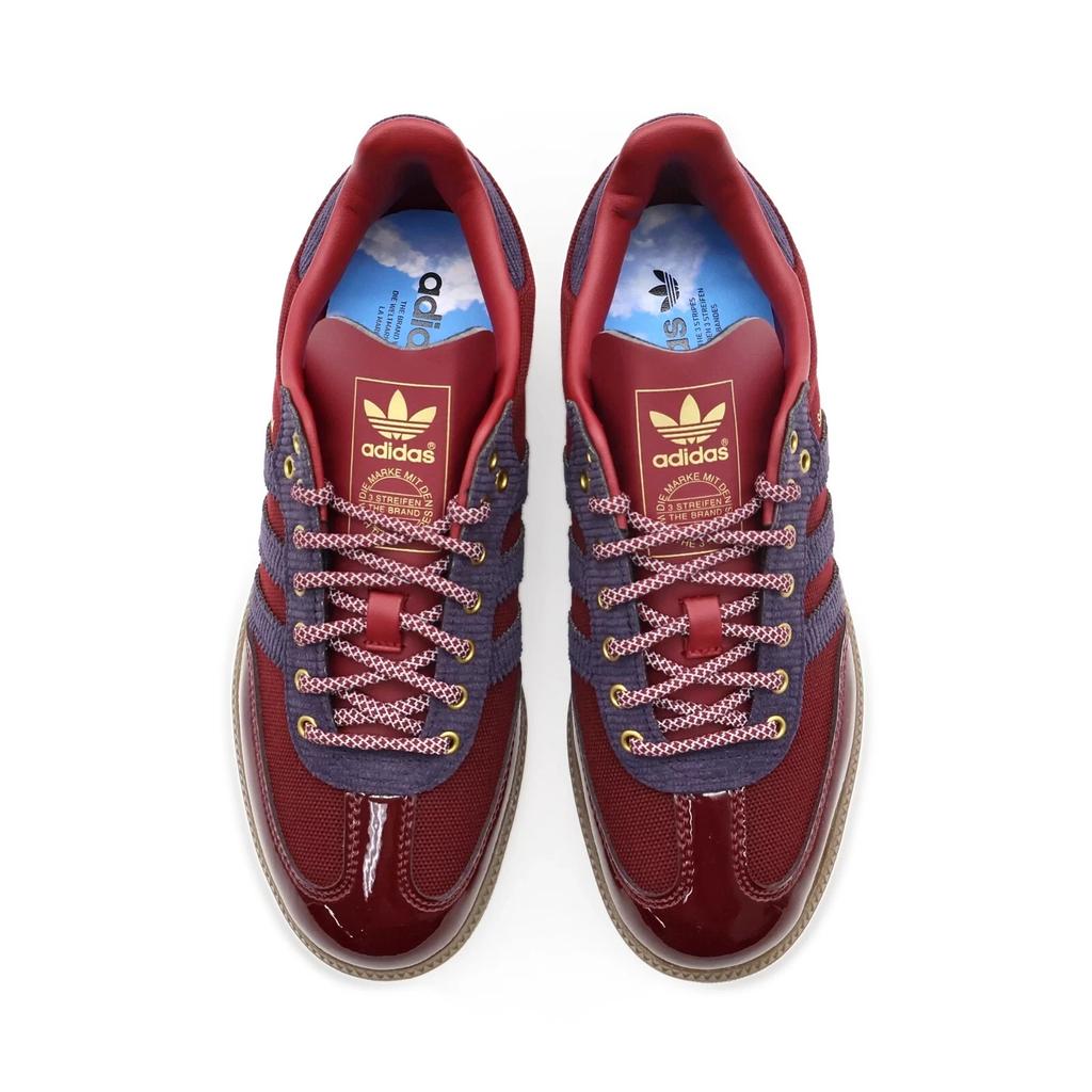 IH5187 Alwayth adidas Originals Samba OG Колледжный бордовый Аврора черный (Мужской)