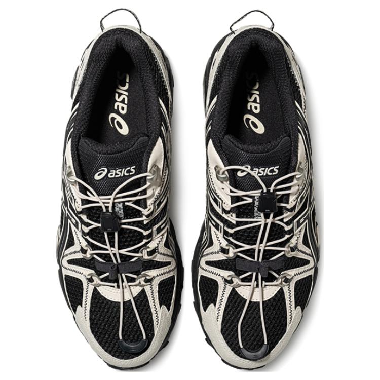 Asics Гель Кахана 8 FL Низкий верх Повседневные Кроссовки для трейлраннинга для городских поездок Мужские Черно-белые Кроссовки 1011B828-001