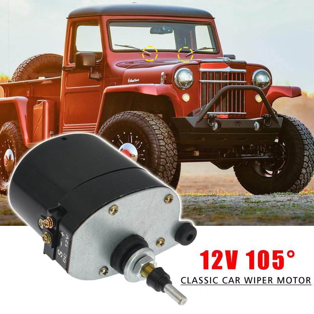 Universal 12V Windscreen Wiper Motor or Arm with Blade 01287358 7731000001 0390506510 Fit for Willis Jeep Tractor