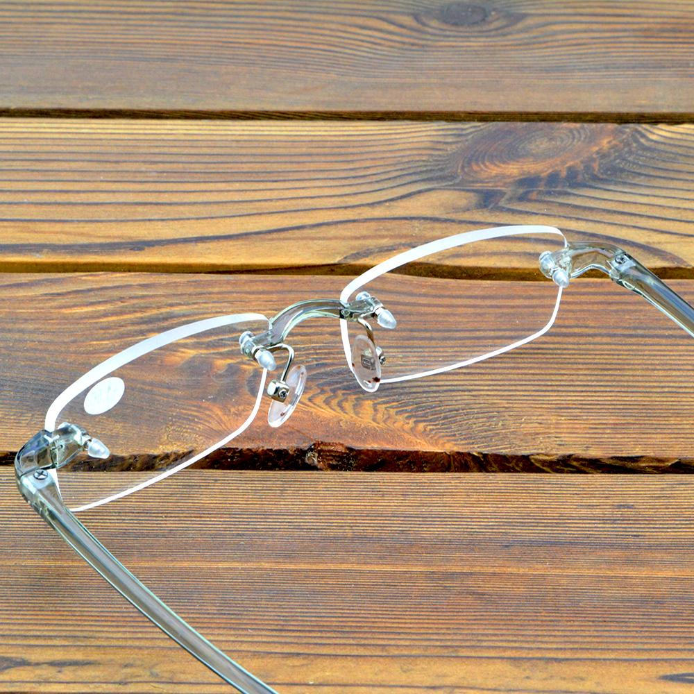 Прямоугольная прозрачная оправа, легкие очки без оправы, противоусталостные линзы с многослойным покрытием, модные очки для чтения от +0,75 до +4