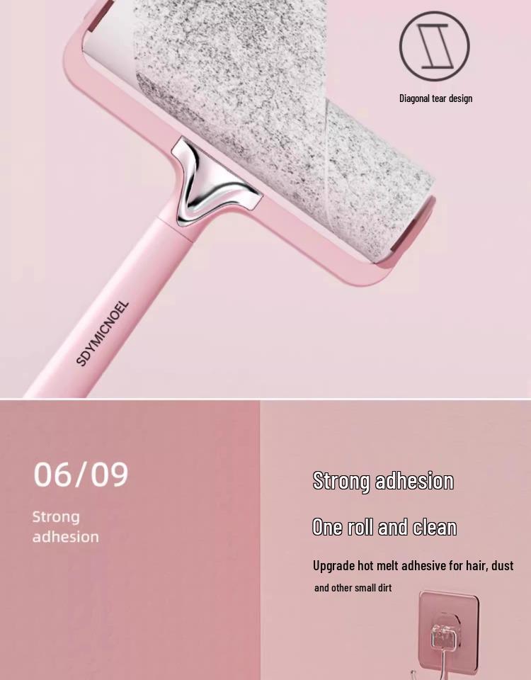 Cat Hair Remover: Sticky Lint Roller for Clothes with Replacement Roll