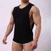 Young Men's Minimalist Round Neck Loose Cotton Tank Top B308-9