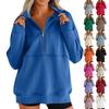 Womens Casual Long Sleeve Drawstring Sweatshirt Pullover Tops Loose Oversized Clothes