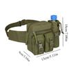Мужская легкая нейлоновая поясная сумка - Чехол для бутылки с водой и телефона для пеших походов/кемпинга, водостойкая поясная сумка для занятий спортом на открытом воздухе