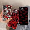 Ужасающие глаза Хоррор Чехол для телефона Для iPhone 15 14 11 12 13 Mini Pro XS Max Чехол 6 7 8 Plus X XR SE 2020 Funda Оболочка
