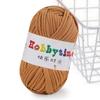 Crochet Knitting Tape Thick Cloth Fabric Strip Yarn 100%Polyester Craft For Hand Knitting Crochet Cushion Blanket Low Elasticity