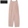 Pink 2-tuck Wide Tapered Pants Bottoms 34 pinkUsed