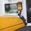 Защелки капота автомобиля Зеркало слепой зоны Вспомогательное зеркало заднего вида для Jeep Wrangler TJ JK Gladiator 2007- Широкоугольное зеркало