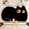 Cartoon Special Cat Diatom Mud Style Floor Mat Entrance Door Mat Bathroom Floor Mat Bathroom Absorbent Foot Mat