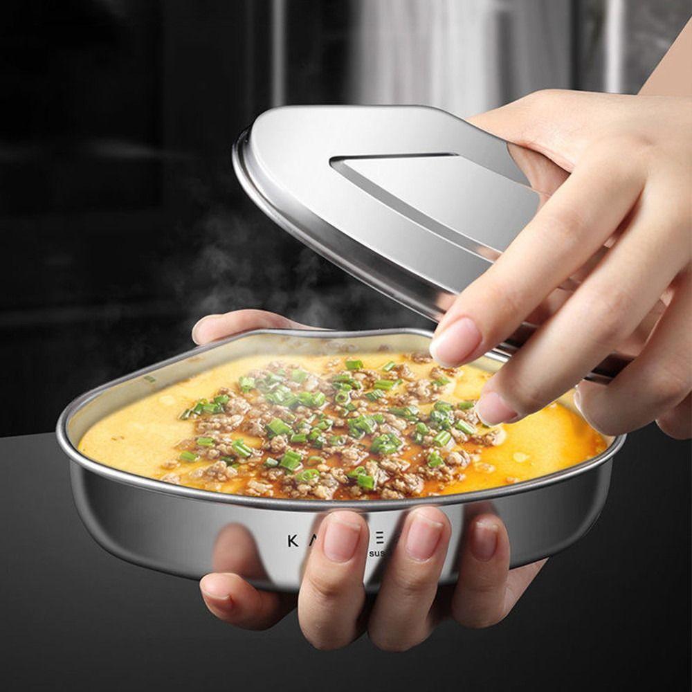 Разделенный поддон для варки на пару Пароварка из нержавеющей стали Практичные кухонные аксессуары Бытовые