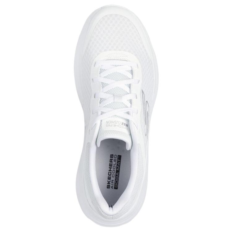 Skechers Cloud Strider Удобные Универсальные Модные Простые Амортизирующие Низкие Кроссовки для Бега Мужские кроссовки Белый 220613-WHT