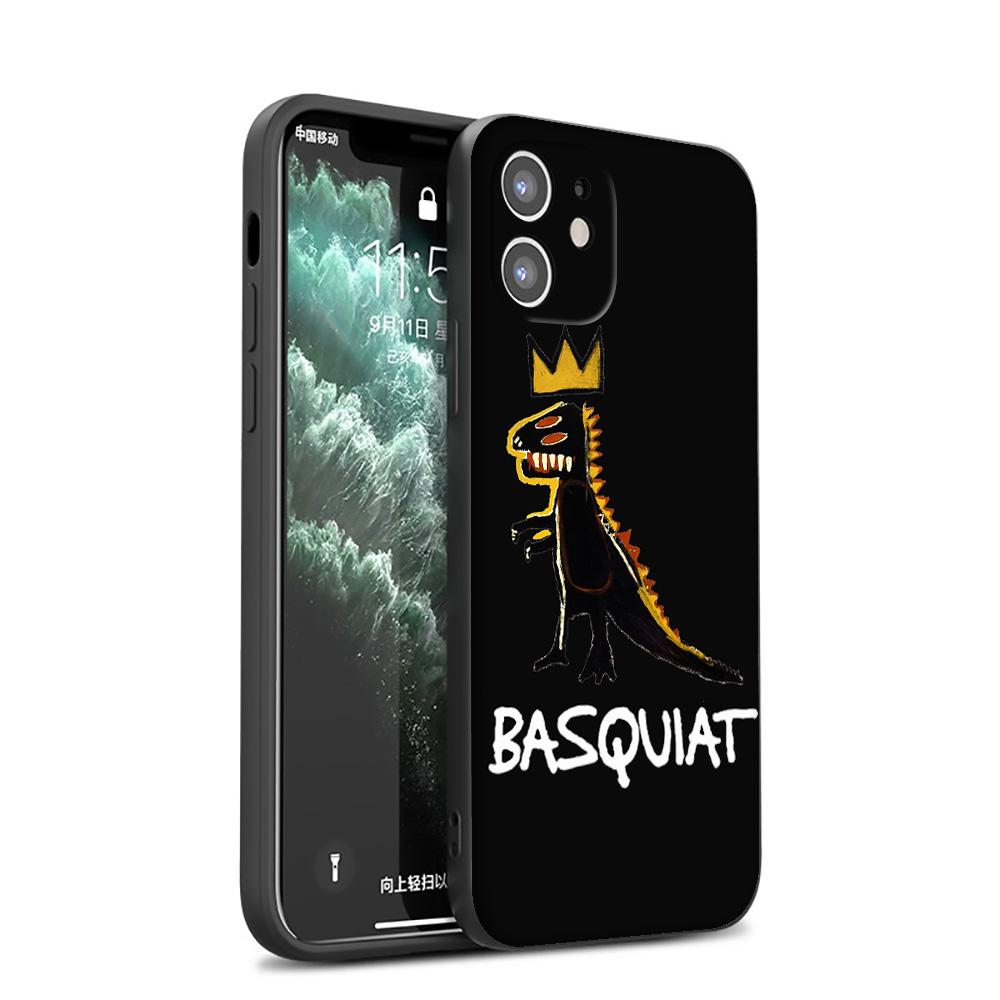 GX103 Жан-Мишель Баския, мягкий силиконовый чехол для iPhone 13 12 Mini 11 Pro XS Max XR X 8 7 6 6S Plus 5 5S SE 2020