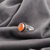 Carnelian Gemstone Jewelry, 925 Solid Sterling Silver Ring, Handmade Dazzling Silver Ring Jewelry For Thanksgiving Gift