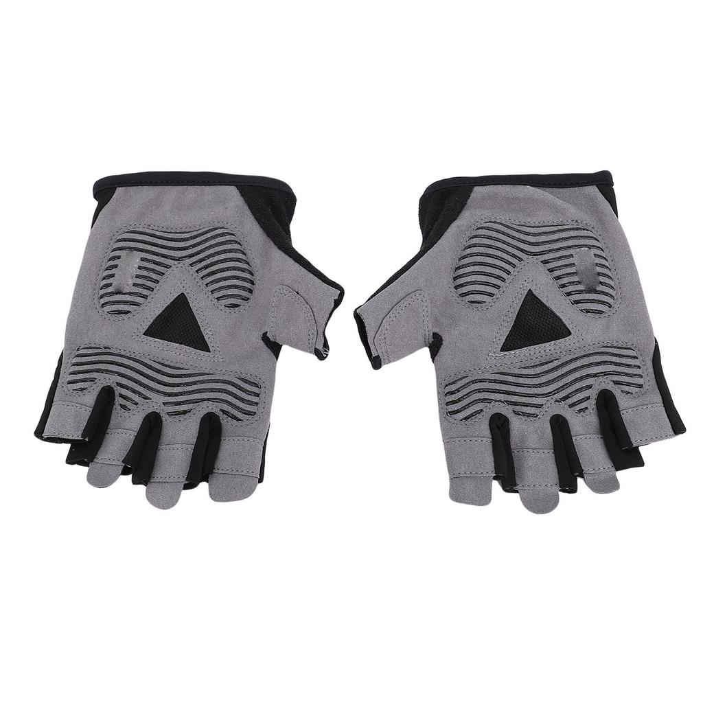 1 пара велосипедных перчаток с полупальцами, спортивные велосипедные перчатки для мужчин и женщин, амортизирующие, противоскользящие