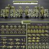 Совместимые кубики Lego Микрофигурки Призрачные Военные Спецназовцы - Вооруженные Силы для Мальчиков Конструктор для Сборки