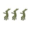 3PCS Decorative Rabbit Shaped Plant Stem Support Plastic Hydroponic Stabilizer  Sprouts
