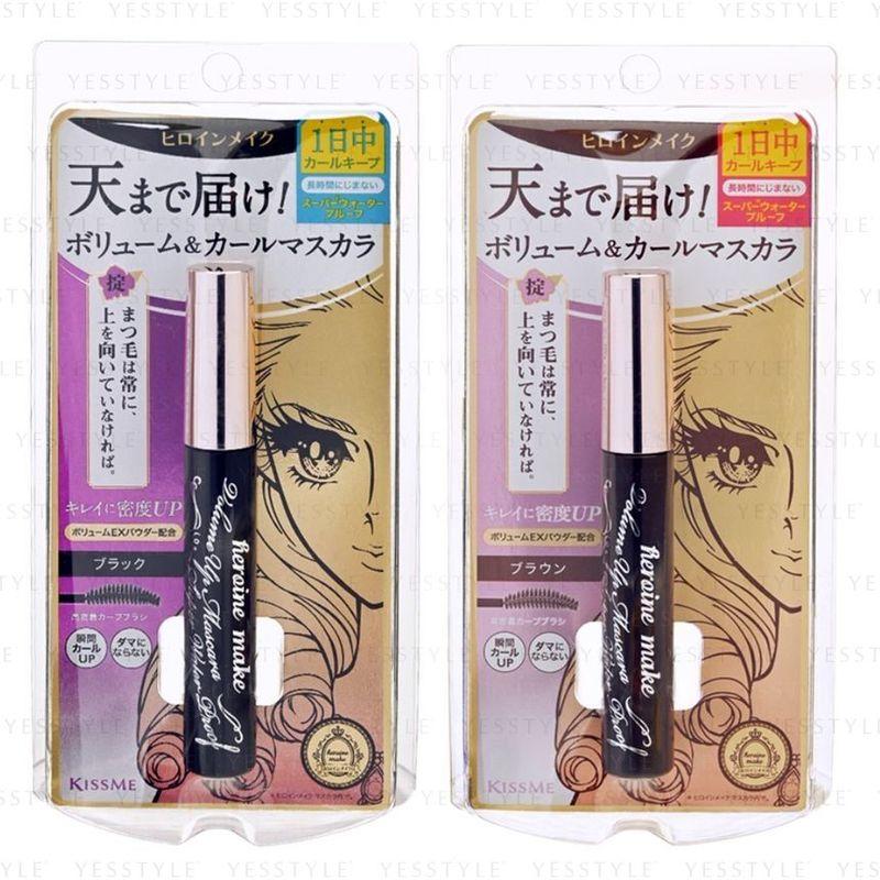 ISEHAN - Kiss Me Heroine Make Тушь для ресниц Prime Volume & Curl Super Waterproof